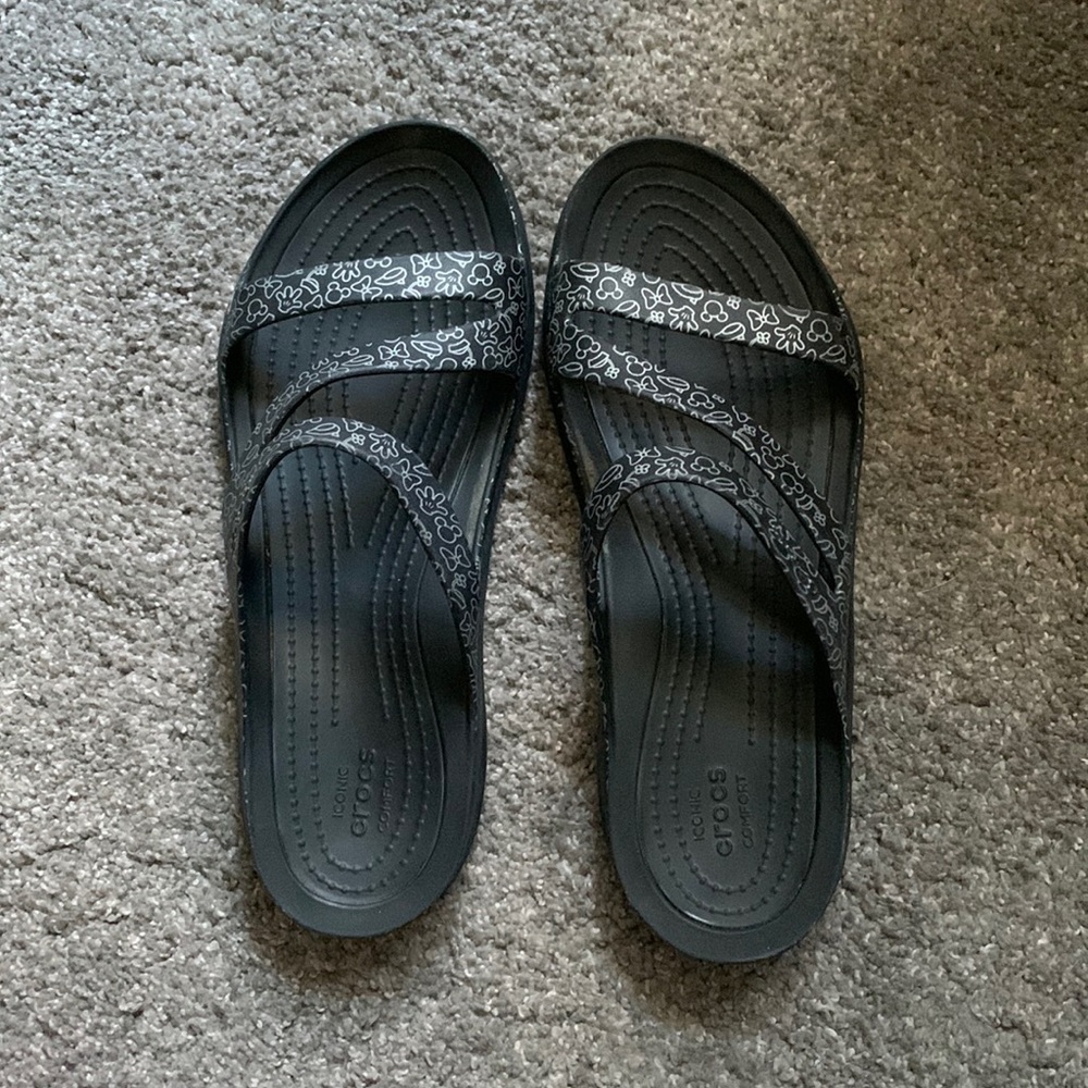 Disney iconic crocs comfort sandals